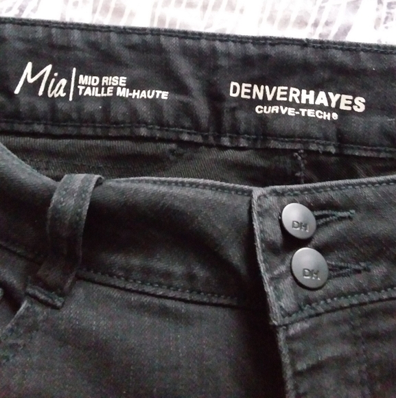 Denver Hayes Petite Black Jeans - Picture 2 of 8